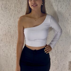 Short-Saia em Alfaiataria